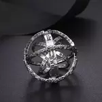 RNR 3D Ball Silver, prsten od nehrđajućeg čelika