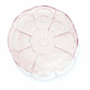 Svijetlo ružičasti desertni stakleni tanjuri u setu od 2 kom ø 16 cm Lily - Holmegaard