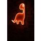 Ukrasna plastična LED rasvjeta, Dino the Dinosaur - Red
