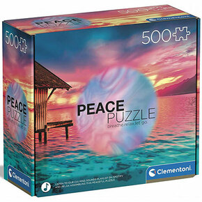 Peace Puzzle: Živi za danas puzzle od 500 komada - Clementoni
