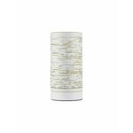 NOVA LUCE 9155901 | Zane Nova Luce stolna svjetiljka 20,5cm s prekidačem 1x E14 bijelo, zlatno