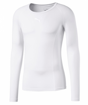 Muška majica Puma Liga Baselayer Tee Long Sleeve - puma white