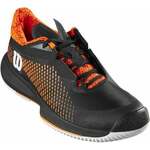 Wilson Kaos Swift 1.5 Mens Tennis Shoe Black/Phantom/Shocking Orange 45 1/3 Muška obuća za tenis