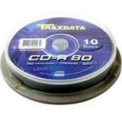 Medij CD-R TRAXDATA 80min 52x