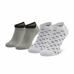 Set od 2 para unisex niskih čarapa Calvin Klein 701218715 White 004