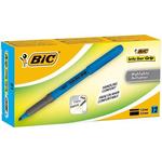 Bic highlighter Brite Liner Grip blue.