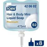 TORK Hair &amp; Body Mini 420602 tekući sapun 475 ml 8 St.