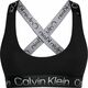 Sportski grudnjak Calvin Klein WO Medium Support Sports Bra - black beauty