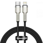 Baseus Cafule Series USB-C kabel za punjenje/podatkovni kabel za Lightning PD 20W 1m, crni