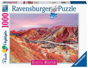 Puzzle 1000 elements Rainbow Mountains