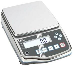 Kern PWS 3000-1 precizna vaga Opseg mjerenja (kg) 3.2 kg Mogućnost očitanja 0.1 g srebrna