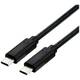 Value USB-C kabel USB 4.0 USB-C® utikač 0.50 m crna sa zaštitom 11999091