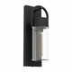 EGLO 900285 | Carraro Eglo zidna svjetiljka 1x E27 IP44 crno, prozirno