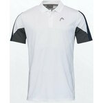 Head Club 22 Tech Polo Shirt Men White/Dress Blue 2XL