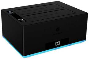 ICY BOX IB-127CL-U3 HDD kopirna stanica Broj tvrdih diskova (maks.): 2 x 3.5 palac