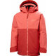 Helly Hansen Juniors Traverse Ski Jacket Poppy Red 140/10