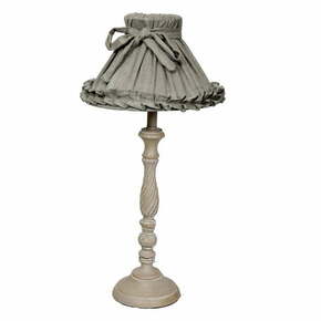 Siva stolna lampa Antic Line Romance
