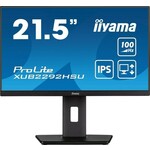 Iiyama ProLite XUB2292HSU-B6 monitor, IPS, 21.5", 16:9, 1920x1080, 100Hz, pivot, HDMI, Display port, USB
