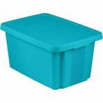 Plava kutija za pohranu s poklopcem Curver Essentials, 45 l
