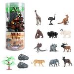 WOOPIE Set figurica divljih životinja 15 kom