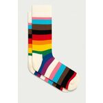Happy Socks - Sokne Happy Socks Pride - šarena. Sokne iz kolekcije Happy Socks. Model izrađen od elastičnog, s uzorkom materijala.