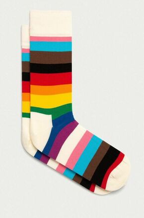Happy Socks - Sokne Happy Socks Pride - šarena. Sokne iz kolekcije Happy Socks. Model izrađen od elastičnog