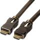 Roline HDMI priključni kabel HDMI A utikač, HDMI A utikač 1.50 m crna 11.04.5688 dvostruko zaštićen HDMI kabel