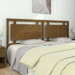 Uzglavlje za krevet boja meda 205 5x4x100 cm masivna borovina
