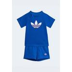 adidas Originals komplet za djecu s pamukom mornarsko plava KD1033