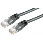 ROLINE Kabel UTP CAT5e 0.5m crna
