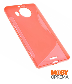 Nokia/Microsoft Lumia 950 XL crvena silikonska maska