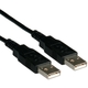 Roline USB 2.0 kabel A-A 0.8m