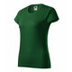 Majica kratkih rukava ženska BASIC 134 - M,Tamno zelena