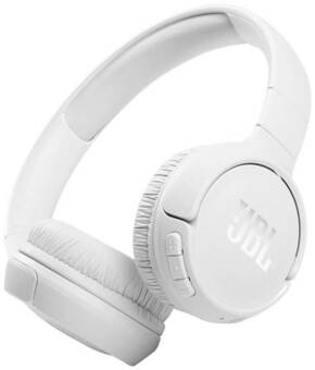 JBL Tune 510BT On Ear slušalice Bluetooth® bijela slušalice s mikrofonom
