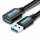 Vention USB 3.0 A Male to A Female Extension Cable 2M Black PVC Type VEN-CBHBH