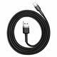 Baseus Cafule USB Lightning kabel 1,5A 2m (sivo+crno) (paket od 5 komada)