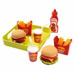 Set igračaka za pripremu hrane Ecoiffier Hamburger Tray , 260 g