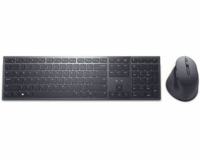 Dell Wireless Keyboard and Mouse Set for the cooperation Premier KM900 - US Layout - Graphite