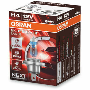 Osram žarulja 64193NL-HCB DUO-Pack 12V 60/55W H4 P43t Night Breaker LASER (2 x H4)