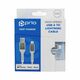 PRIO Charge &amp;amp; Sync USB A na Lightning kabel MFi certificiran 2 m bijele boje