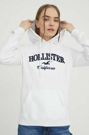 HOLLISTER Sweater majica 'TECH CORE' mornarsko plava / bijela