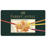 Boje drvene 36boja metalna kutija Polychromos Faber Castell 110036