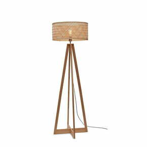 Stojeća svjetiljka u prirodnoj boji s bambusovim sjenilom (visina 145 cm) Java – Good&amp;Mojo