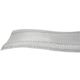 Transmedia Nylon Cable Sleeve with Velcro, Silver TRN-KHU-1SIL