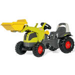 Rolly Toys Kid CLAAS Elios svijetlo zeleni traktor na pedale s utovarivačem