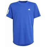 Majica za dječake Adidas B Club 3 Stripes Tennis Shirt - semi lucid blue