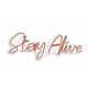 Wallity Zidna LED dekoracija, Stay Alive - Red