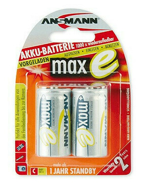 Ansmann baterija C NiMH 4500 mAh (2 kom) maxE