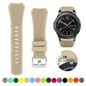 Silikonski remen za sat Huawei GT3 46 mm / Watch 3 / Watch 3 PRO - Bež