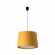 FARO 64315-45 | Samba-FA Faro visilice svjetiljka 1x E27 crno mat, žuto